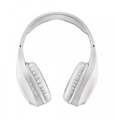 NGS ARTICA WRATH Écouteurs Avec fil &sans fil Arceau Appels Musique USB Type-C Bluetooth Blanc