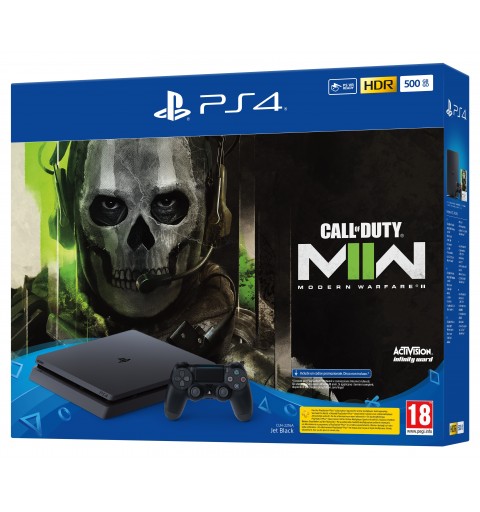 Sony PlayStation 4 500GB + CALL OF DUTY Modern Warfare 2 Wi-Fi Nero