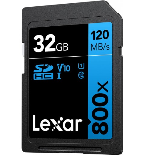 Lexar SDHC High-Performance 32GB 800x UHS-I serie BLUE Classe 10