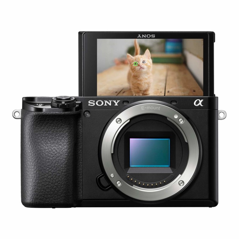 Sony α 6100 + 16-50mm MILC 24,2 MP CMOS 6000 x 40000 Pixeles Negro