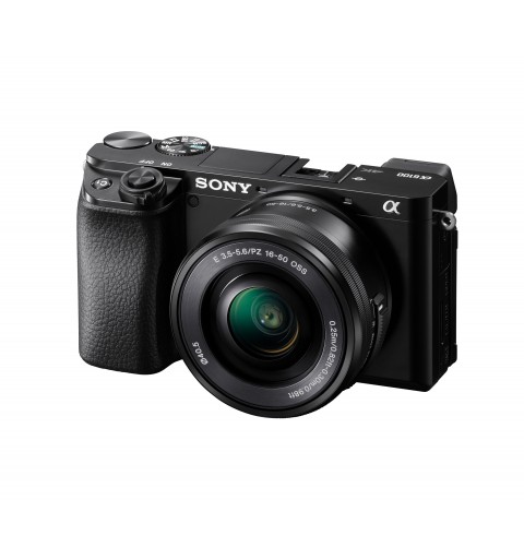 Sony α 6100 + 16-50mm MILC 24,2 MP CMOS 6000 x 40000 Pixel Schwarz