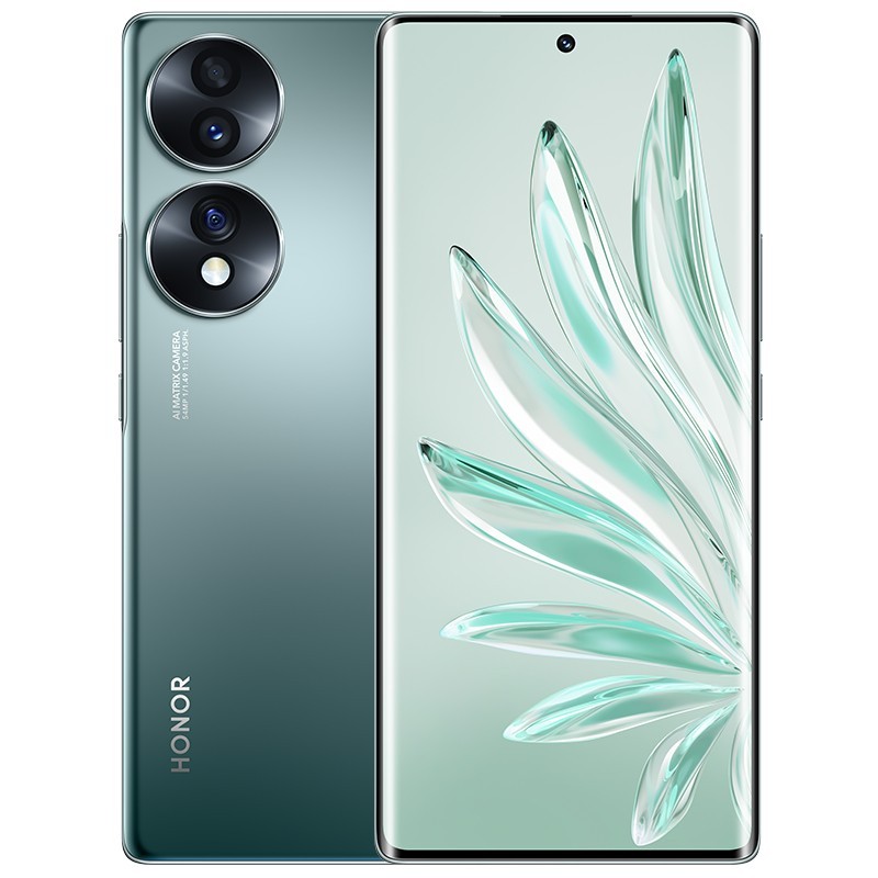 Honor 70 16.9 cm (6.67") Dual SIM Android 12 5G USB Type-C 8 GB 256 GB 4800 mAh Green