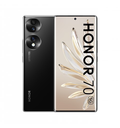 Honor 70 16,9 cm (6.67") Doppia SIM Android 12 5G USB tipo-C 8 GB 256 GB 4800 mAh Nero