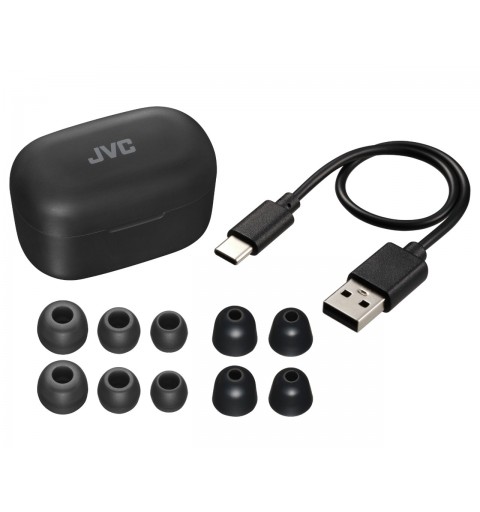 JVC HA-A25T Auriculares True Wireless Stereo (TWS) Dentro de oído Llamadas Música Bluetooth Negro