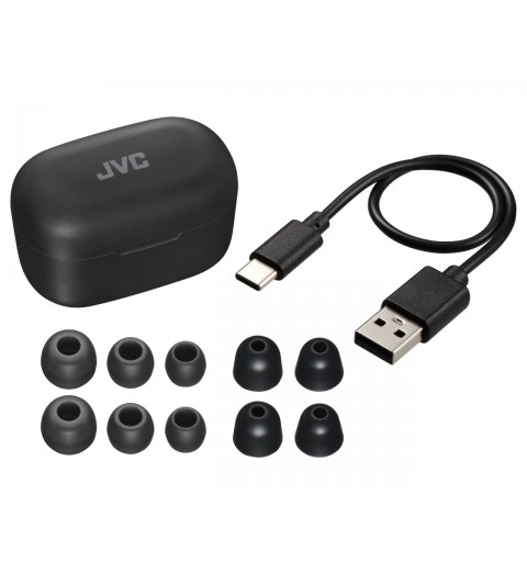JVC HA-A25T Kopfhörer True Wireless Stereo (TWS) im Ohr Anrufe Musik Bluetooth Schwarz
