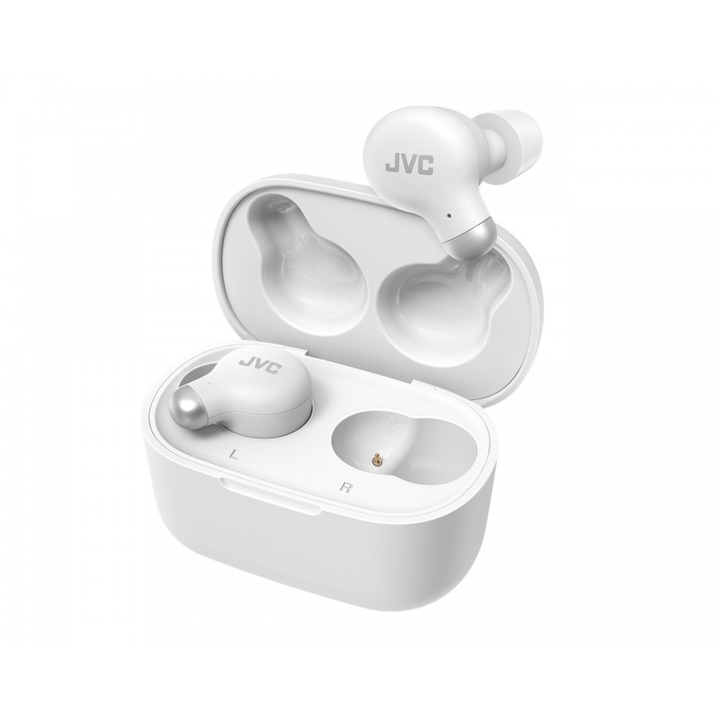 JVC HA-A25T Casque True Wireless Stereo (TWS) Ecouteurs Appels Musique Bluetooth Blanc