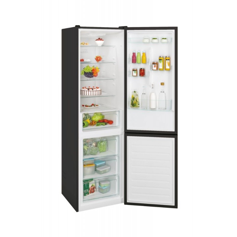 Candy Fresco CCE4T620EB fridge-freezer Freestanding 377 L E Black