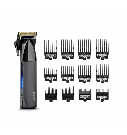 BaByliss E991E tagliacapelli Nero, Cromo