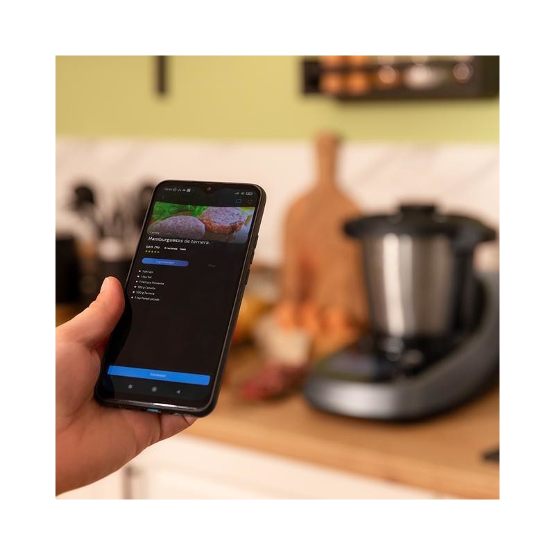 Cecotec Mambo Touch con Jarra Habana 1600 W 3.3 L Black, Stainless steel