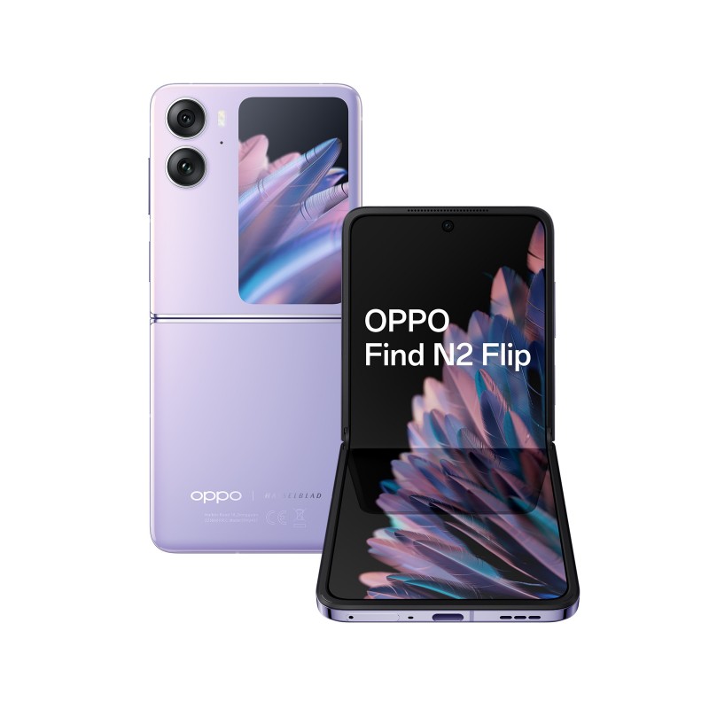 TIM OPPO Find N2 Flip 17,3 cm (6.8 Zoll) Dual-SIM Android 13 5G USB Typ-C 8 GB 256 GB 4300 mAh Violett