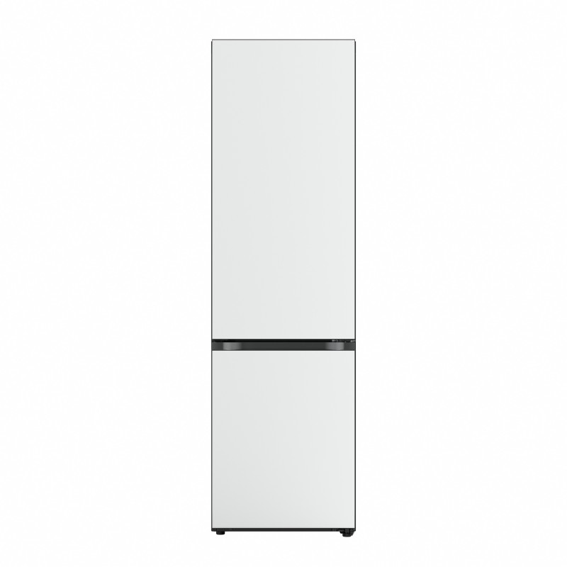 LG GBB72BM9DQ Frigorifero combinato, Classe D, 387L, Wi-Fi, Wine Rack, Vetro bianco satin