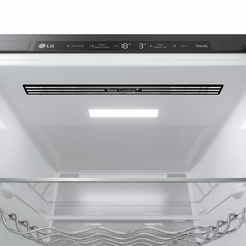 LG GBB72TW9DQ fridge-freezer Freestanding 384 L D White