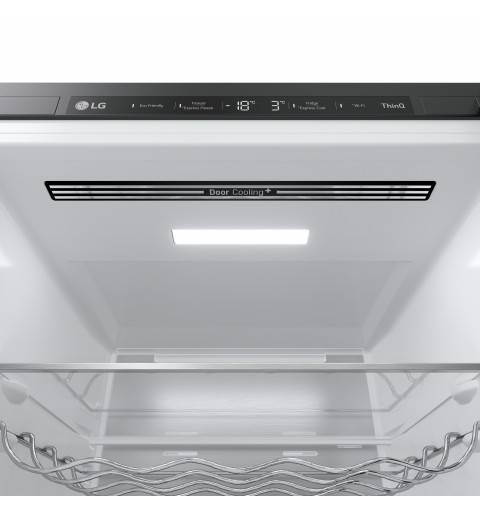 LG GBB72TW9DQ fridge-freezer Freestanding 384 L D White