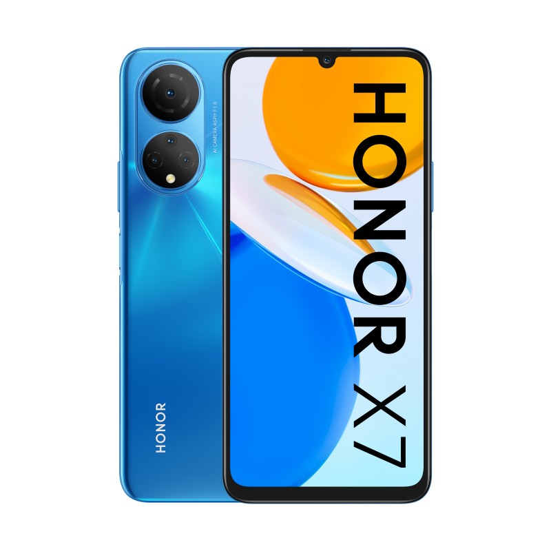 Vodafone Honor X7 17,1 cm (6.74 Zoll) Dual-SIM Android 11 4G USB Typ-C 4 GB 128 GB 5000 mAh Blau