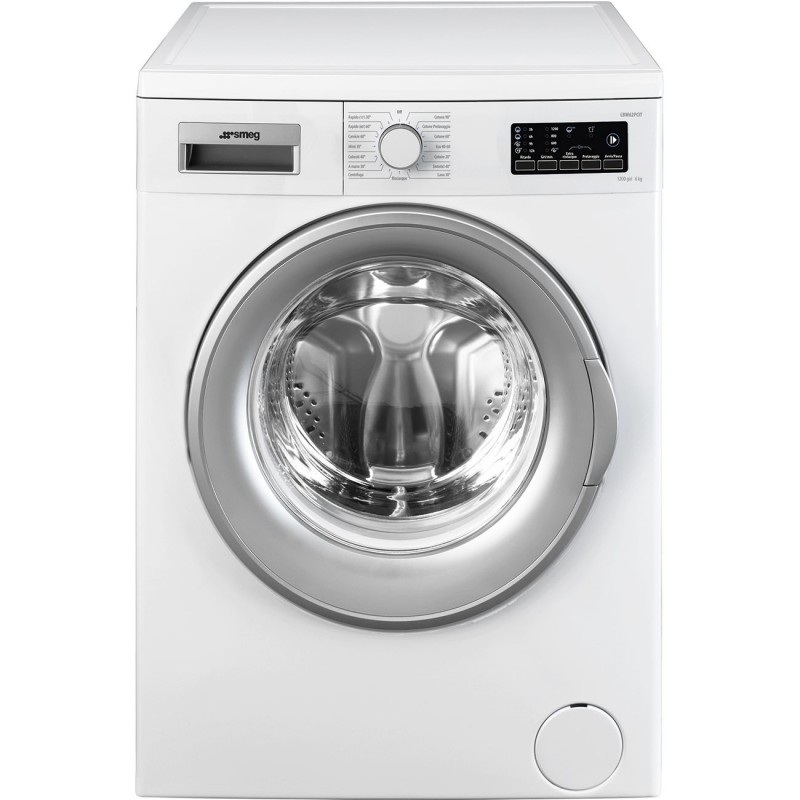 Smeg LBW62PCIT machine à laver Charge avant 6 kg 1200 tr min D Blanc