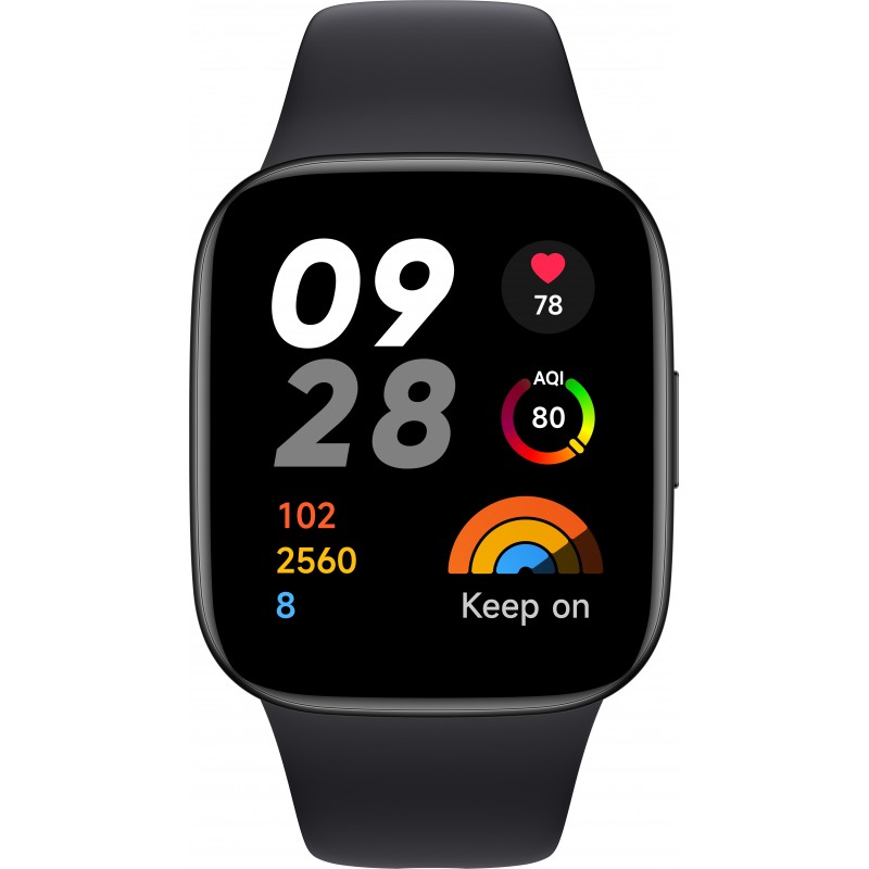 Xiaomi Redmi Watch 3 4,45 cm (1.75") AMOLED 42 mm Negro GPS (satélite)