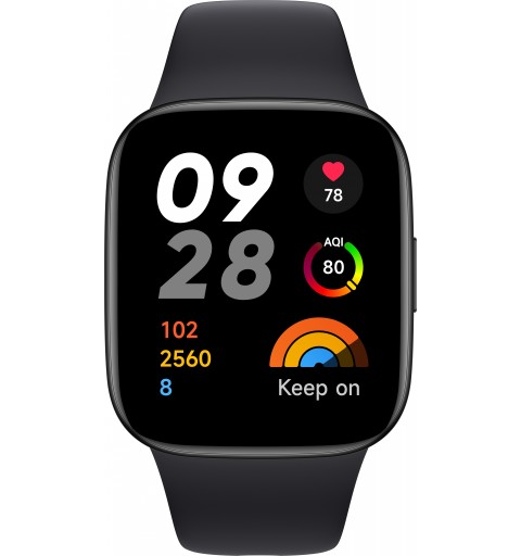 Xiaomi Redmi Watch 3 4,45 cm (1.75") AMOLED 42 mm Negro GPS (satélite)