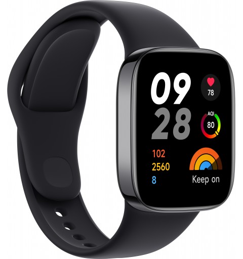 Xiaomi Redmi Watch 3 4,45 cm (1.75") AMOLED 42 mm Noir GPS (satellite)