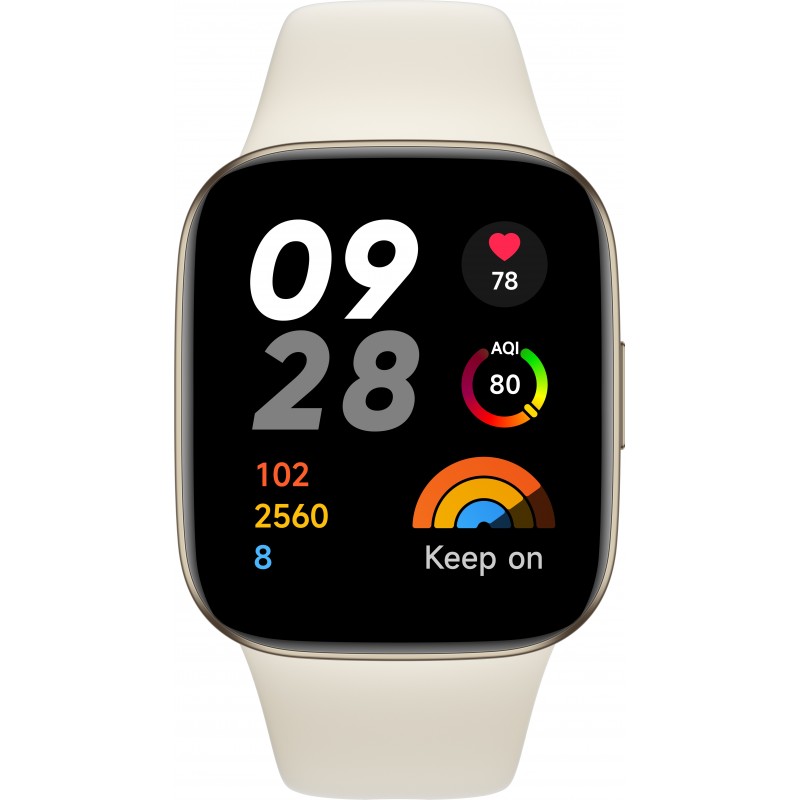 Xiaomi Redmi Watch 3 4,45 cm (1.75 Zoll) AMOLED 42 mm Metallisch GPS