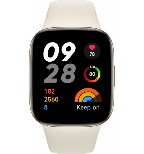 Xiaomi Redmi Watch 3 4,45 cm (1.75 Zoll) AMOLED 42 mm Metallisch GPS