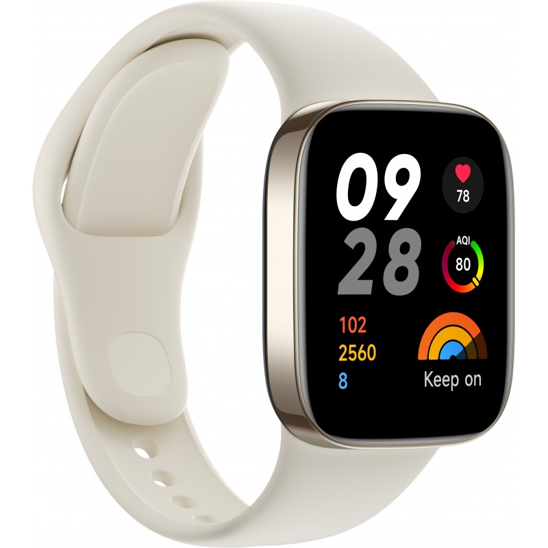 Xiaomi Redmi Watch 3 4.45 cm (1.75") AMOLED 42 mm Metallic GPS (satellite)