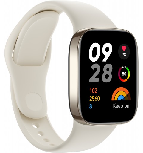Xiaomi Redmi Watch 3 4,45 cm (1.75 Zoll) AMOLED 42 mm Metallisch GPS