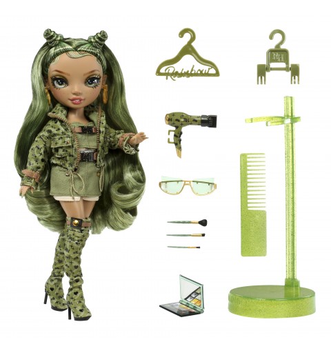 Rainbow High Green Fashion Doll- Olivia Woods