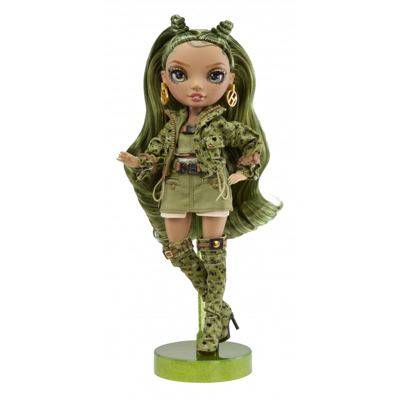Rainbow High Green Fashion Doll- Olivia Woods
