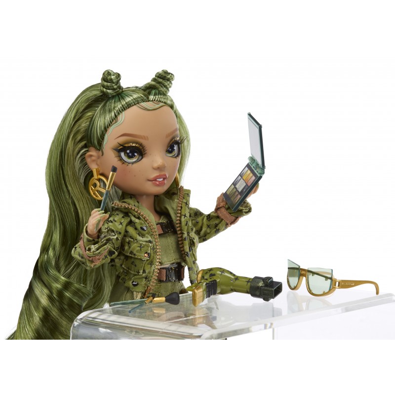 Rainbow High Green Fashion Doll- Olivia Woods