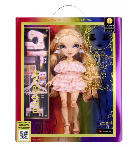 Rainbow High Light Pink Fashion Doll - Victoria Whitman