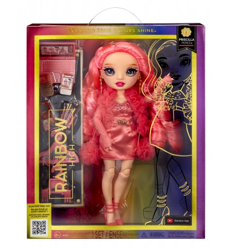 Rainbow High Pink Fashion Doll- Priscilla Perez