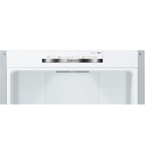 Bosch Serie 4 KGN392LDC frigorifero con congelatore Libera installazione 368 L D Acciaio inossidabile