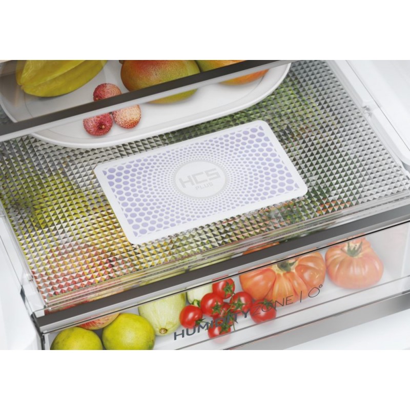 Haier 2D 60 Serie 1 H1DWDNPK186 frigorifero con congelatore Libera installazione 341 L D Acciaio inossidabile