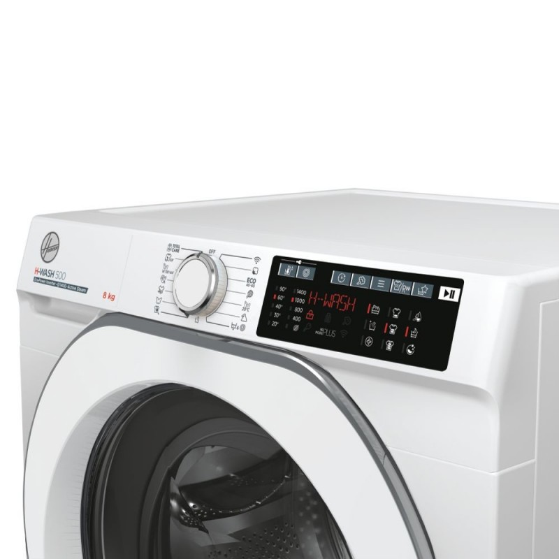 Hoover H-WASH 500 HW 48AMC 1-S machine à laver Charge avant 8 kg 1400 tr min A Blanc