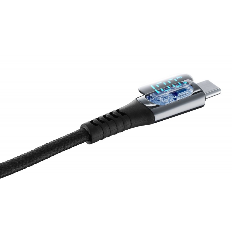 Cellularline Display Cable cable USB 2 m USB C Negro