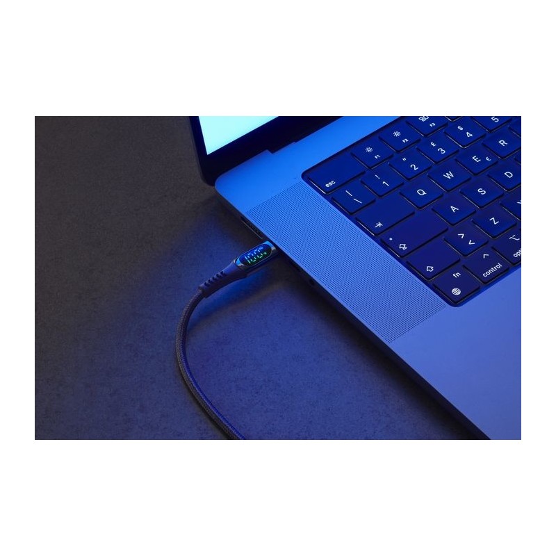 Cellularline Display Cable USB Kabel 2 m USB C Schwarz