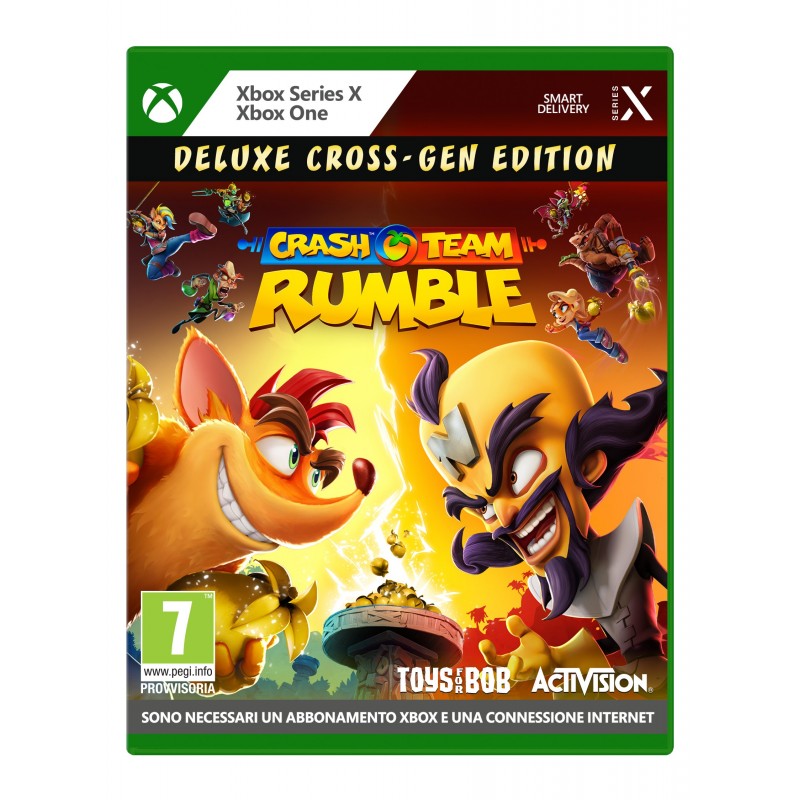 Activision Crash Team Rumble - Deluxe Edition De lujo Italiano Xbox One Xbox Series X