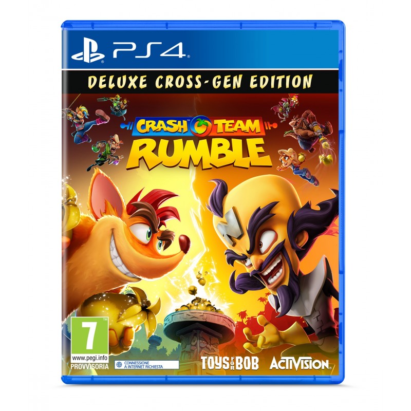 Activision Crash Team Rumble - Deluxe Edition De lujo Italiano PlayStation 4