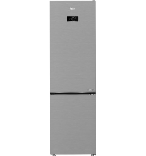 Beko B5RCNA405HXB réfrigérateur-congélateur Autoportante 355 L D Aluminium, Argent