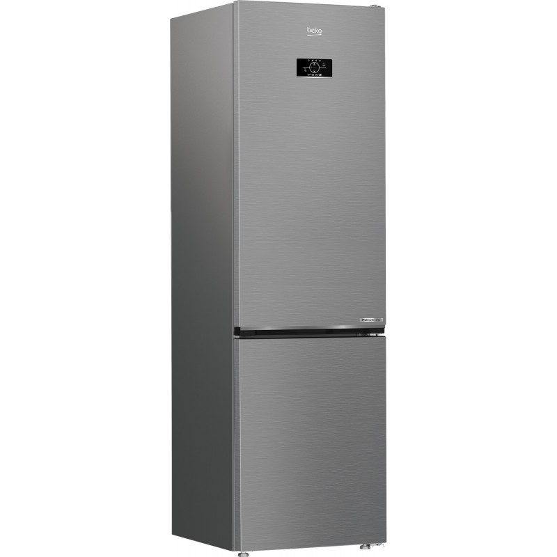 Beko B5RCNA405HXB fridge-freezer Freestanding 355 L D Aluminium, Silver