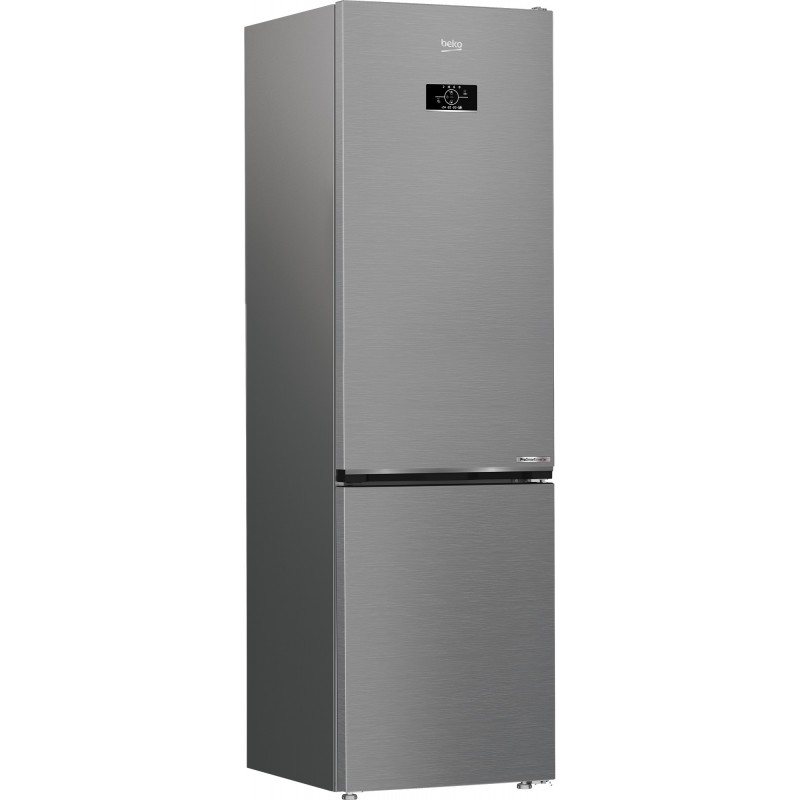 Beko B5RCNA405HXB frigorifero con congelatore Libera installazione 355 L D Alluminio, Argento