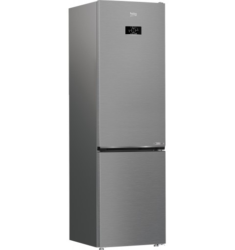 Beko B5RCNA405HXB réfrigérateur-congélateur Autoportante 355 L D Aluminium, Argent