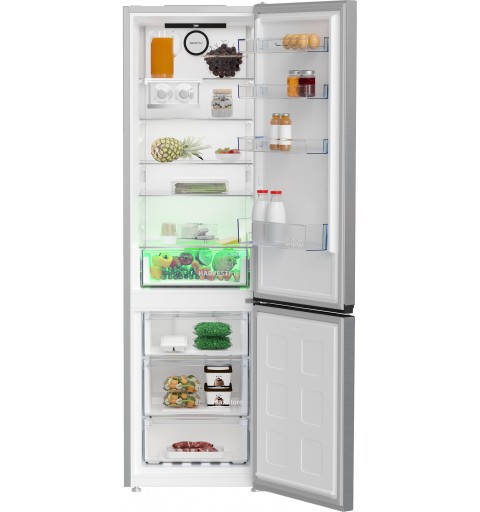 Beko B5RCNA405HXB fridge-freezer Freestanding 355 L D Aluminium, Silver