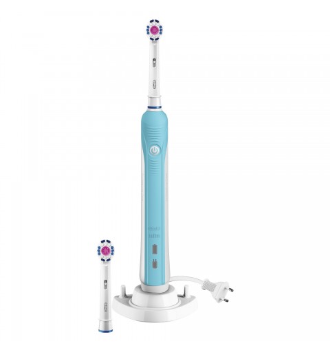 Oral-B PRO 80285669 spazzolino elettrico Adulto Spazzolino rotante-oscillante Blu