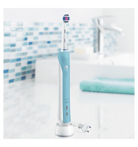 Oral-B PRO 80285669 spazzolino elettrico Adulto Spazzolino rotante-oscillante Blu