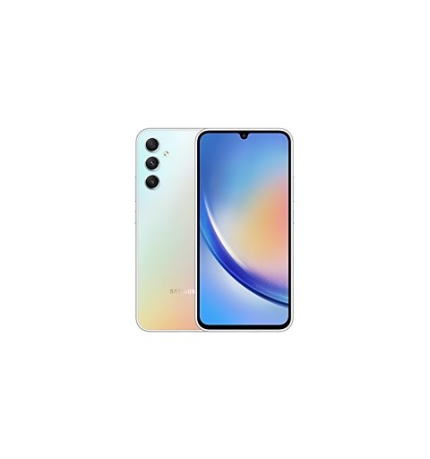 TIM Samsung Galaxy A34 5G 16,8 cm (6.6") Double SIM hybride Android 13 USB Type-C 6 Go 128 Go 5000 mAh Argent