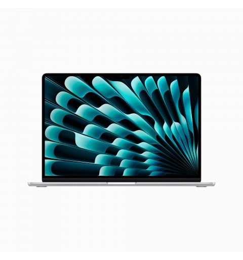 Apple MacBook Air M2 Notebook 38.9 cm (15.3") Apple M 8 GB 256 GB SSD Wi-Fi 6 (802.11ax) macOS Ventura Silver
