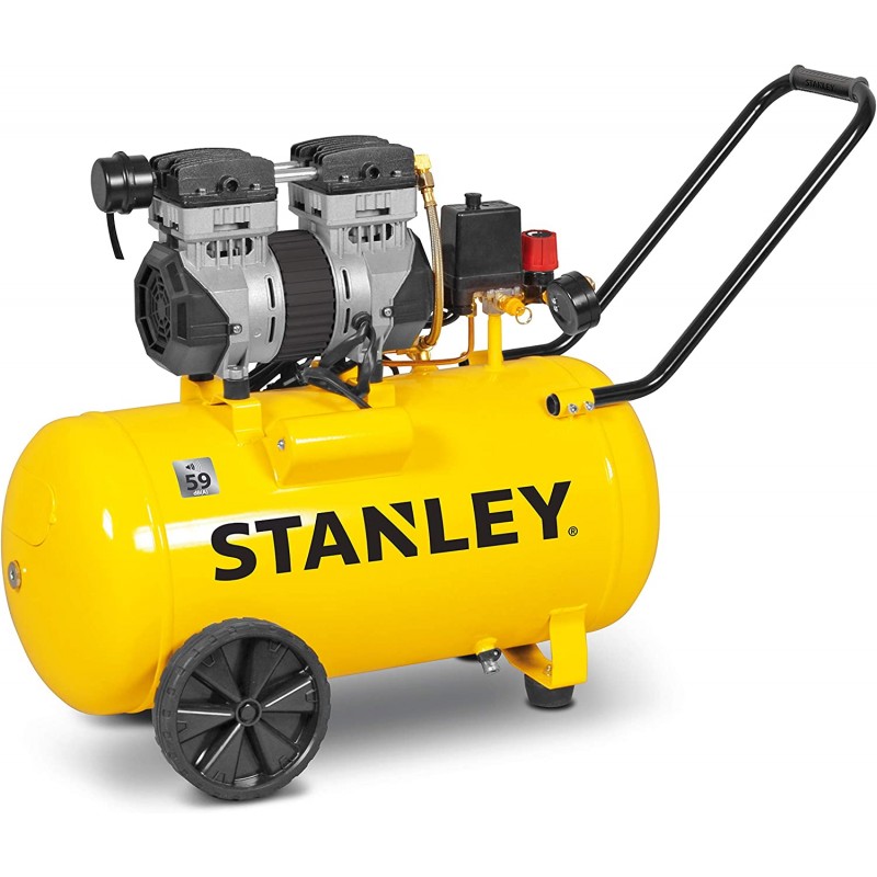 Compressore Stanley B2DC2G4STN705 DST 150 silenziato 50 lt 1,0 kW - 1,3 hp