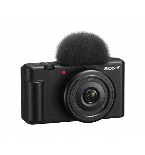 Sony Vlog camera ZV-1F di | Fotocamera digitale (schermo orientabile, video in 4K, slow motion, funzionalità per vlog) - Nera