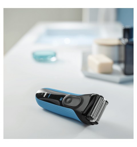 Braun Series 3 3040s Foil shaver Trimmer Black, Blue